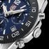 LUMINOX PACIFIC DIVER BLUE DIAL CHRONOGRAPH WATCH 3144 - SIDE VIEW