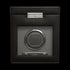 WOLF VICEROY BLACK SINGLE WATCH WINDER STORAGE - FRONT VIEW