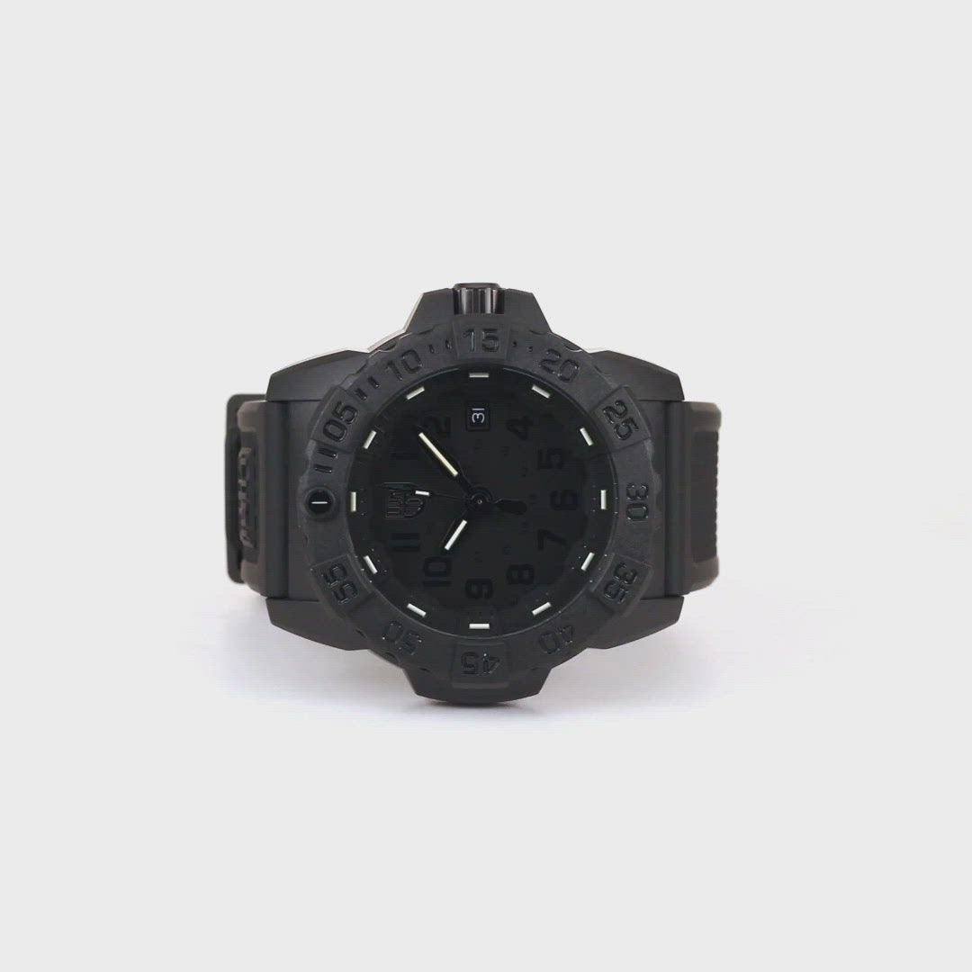 LUMINOX NAVY SEAL DIVE WATCH 3501.BO - 360 DEGREE WATCH VIDEO