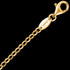 STERLING SILVER GOLD 2.85MM ANCHOR CHAIN NECKLACE 45CM-90CM | AUSTRALIA