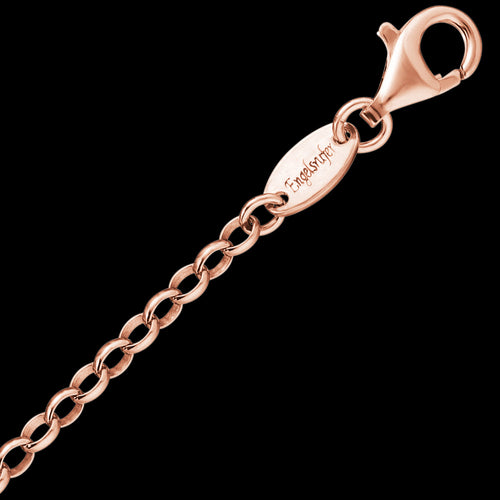 STERLING SILVER ROSE GOLD 2.85MM ANCHOR CHAIN NECKLACE 45CM-90CM | AUSTRALIA
