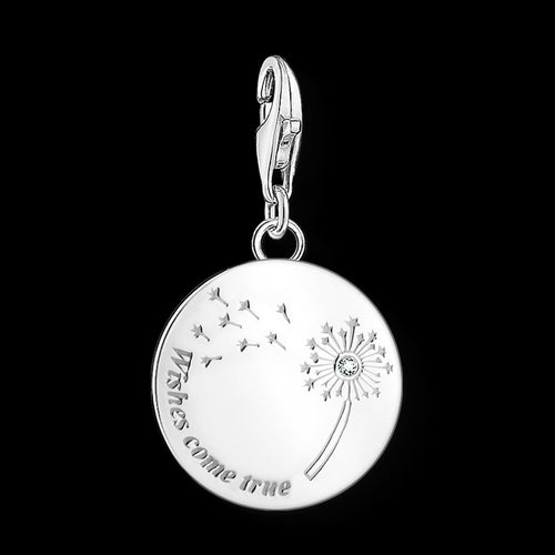 THOMAS SABO DANDELION WISHES COME TRUE CHARM PENDANT