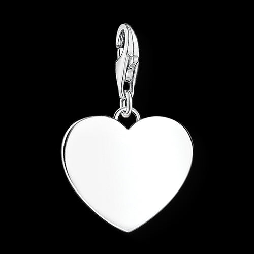 THOMAS SABO SILVER HEART CHARM PENDANT