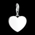THOMAS SABO SILVER HEART CHARM PENDANT