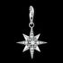 THOMAS SABO SILVER ROYALTY STAR CHARM PENDANT