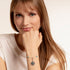 THOMAS SABO TURQUOISE COMPASS CHARM PENDANT - MODEL BRACELET VIEW