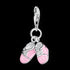 THOMAS SABO PINK BABY SHOES CHARM PENDANT