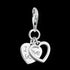 THOMAS SABO I LOVE YOU HEARTS CHARM PENDANT