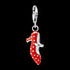 THOMAS SABO RED POLKA DOT SHOE CHARM PENDANT