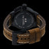 TW STEEL CANTEEN BLACK LEATHER WATCH CS103 - BACK VIEW