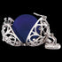 ENGELSRUFER BLUE SOUNDBALL PENDANT - OPEN CAGE