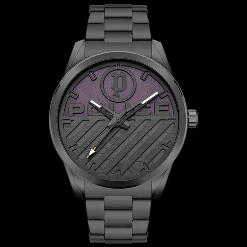 POLICE GRILLE MEN'S GUNMETAL WATCH