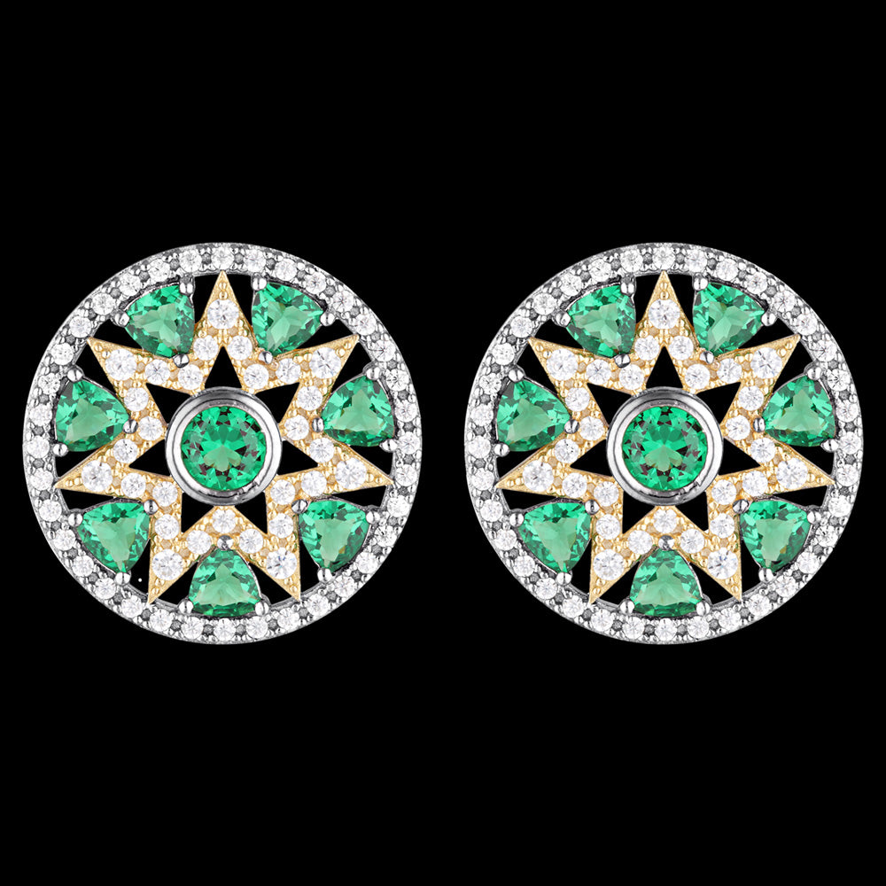 GEORGINI OPERA EARRINGS SILVER