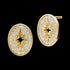 GEORGINI FOLLOW THE STAR GOLD EARRINGS