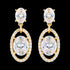 GEORGINI AURORA HEAVEN GOLD EARRINGS