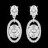 GEORGINI AURORA HEAVEN SILVER EARRINGS