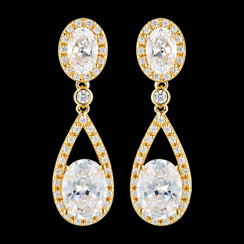 GEORGINI AURORA RADIANCE GOLD EARRINGS