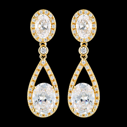 GEORGINI AURORA RADIANCE GOLD EARRINGS