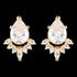 GEORGINI BRIDAL PENELOPE GOLD EARRINGS