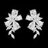 GEORGINI ICONIC BRIDAL HYACINTH SILVER EARRINGS