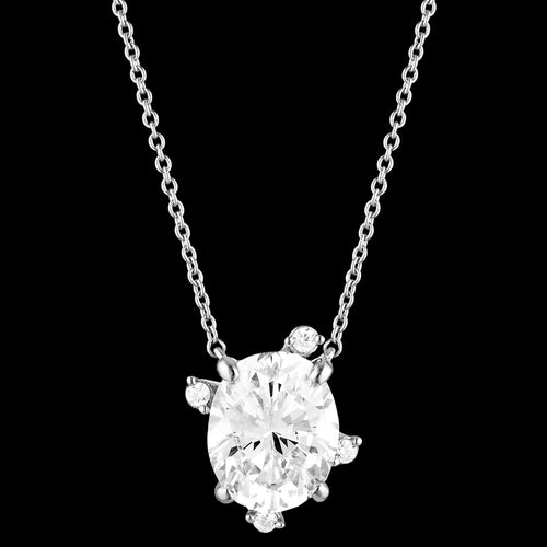 GEORGINI AURORA SOUTHERN LIGHTS SILVER NECKLACE