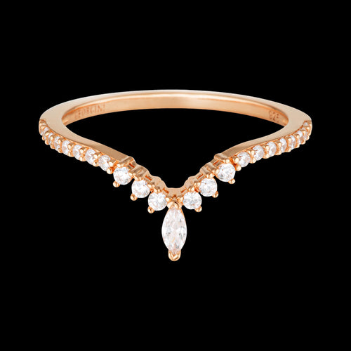 GEORGINI TIARA ROSE GOLD RING