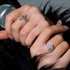 GEORGINI GLAM SILVER RING - HAND MODEL 2