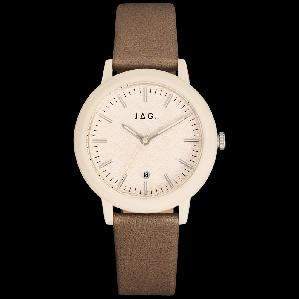 JAG BRONTE BROWN LOW IMPACT UNISEX WATCH