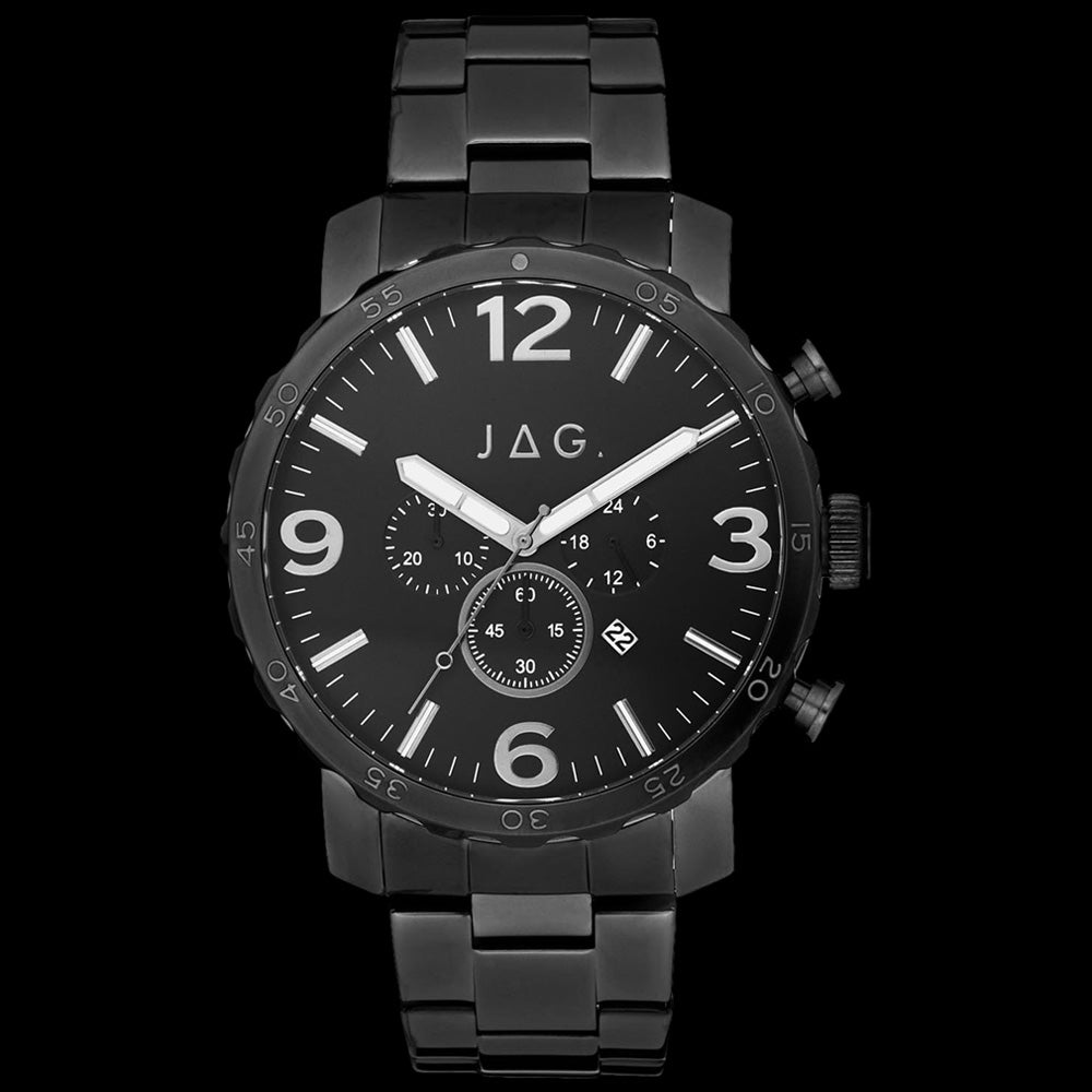 JAG FLYNN BLACK CHRONOGRAPH MEN'S WATCH