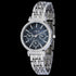JAG KEIRA BLUE DIAL SILVER LADIES WATCH - ANGLE VIEW