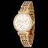 JAG KEIRA WHITE DIAL GOLD LADIES WATCH - ANGLE VIEW