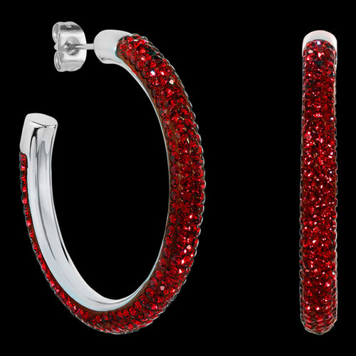 KAGI SCARLETT DAZZLE GRANDE HOOP EARRINGS