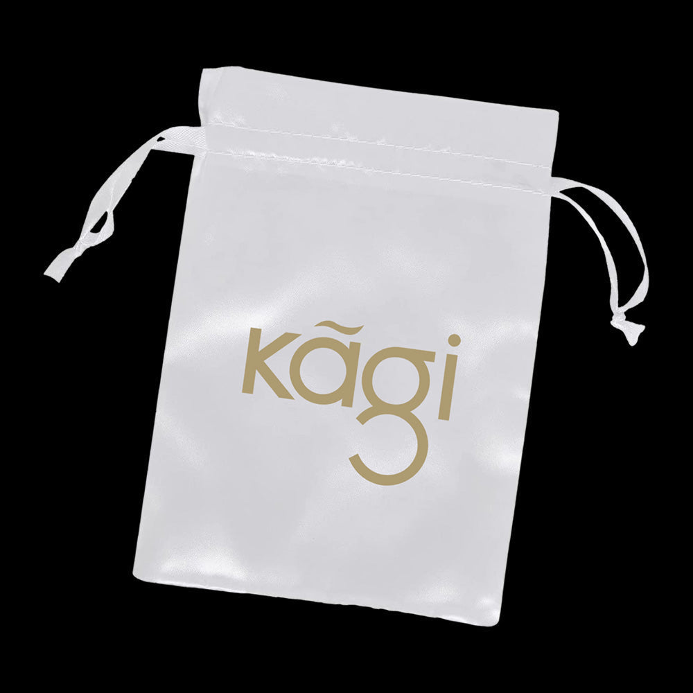 KAGI GOLD TWO-TONE DOUBLE HUGGIE EARRINGS