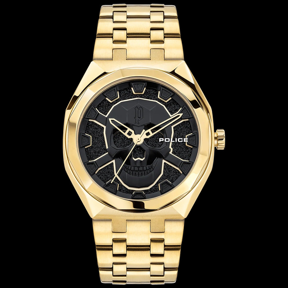 POLICE KEDIRI GOLD SKULL MEN'S WATCH | AUSTRALIA