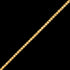 ENGELSRUFER GOLD 1.5MM KOREAN CHAIN NECKLACE - CHAIN CLOSE-UP