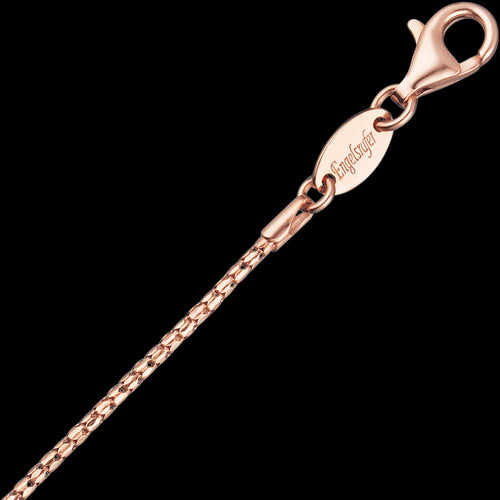 STERLING SILVER ROSE GOLD 1.5MM KOREAN CHAIN 50CM-80CM | AUSTRALIAA