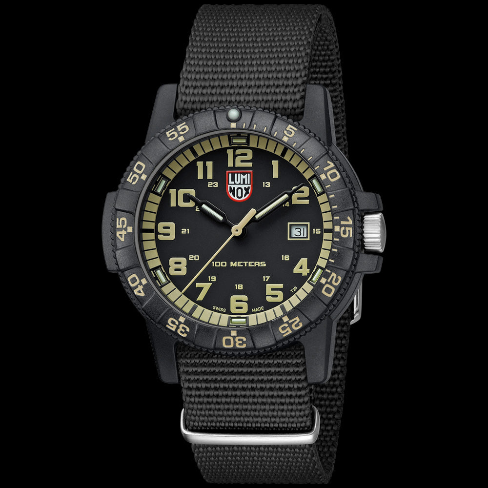 LUMINOX LEATHERBACK SEA TURTLE GIANT WATCH 0333 - TILT VIEW