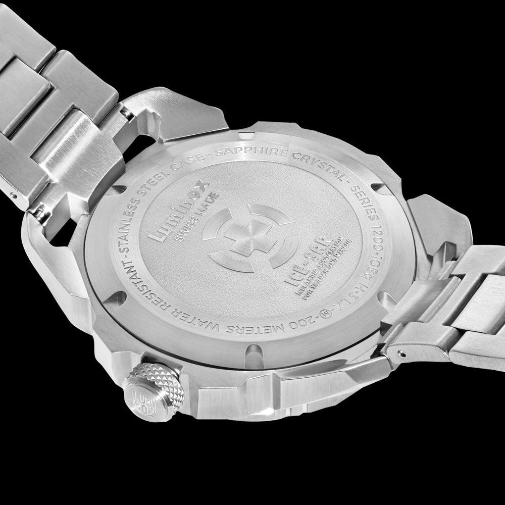 LUMINOX ICE-SAR ARCTIC WATCH 1202 - CASEBACK