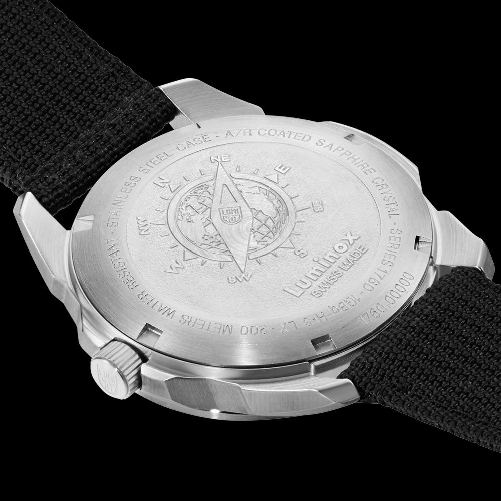LUMINOX ATACAMA ADVENTURER FIELD WATCH 1761 - CASEBACK