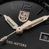 LUMINOX PACIFIC DIVER GOLD LIMITED EDITION WATCH 3121.BO.GOLD - DIAL CLOSE-UP