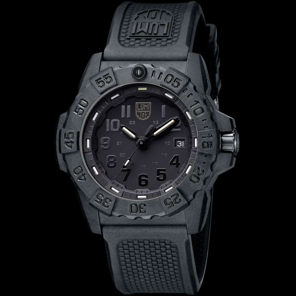 LUMINOX NAVY SEAL DIVE WATCH 3501.BO - TILT VIEW