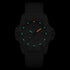 LUMINOX NAVY SEAL GHOST WHITEOUT DIVE WATCH 3507.WO - ILLUMINATION VIEW