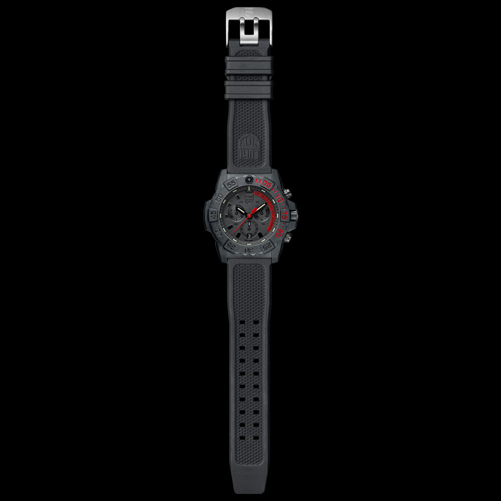 LUMINOX NAVY SEAL CHRONOGRAPH MILITARY DIVE WATCH 3581.EY - FULL VIEW