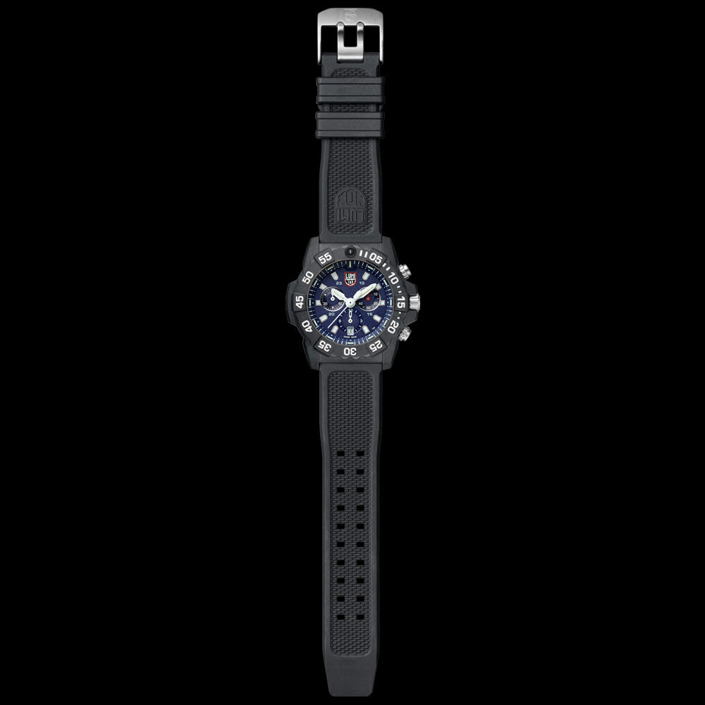 LUMINOX NAVY SEAL CHRONOGRAPH MILITARY DIVE WATCH 3583 - FULL VIEW