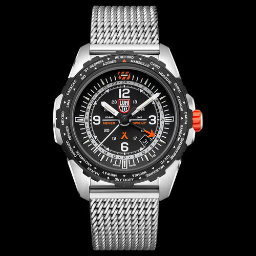 LUMINOX BEAR GRYLLS AIR SERIES GMT SURVIVAL WATCH 3762