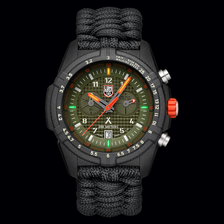 Luminox Bear Grylls Land Series Survival Watch 3797.KM Australia Silver Steel