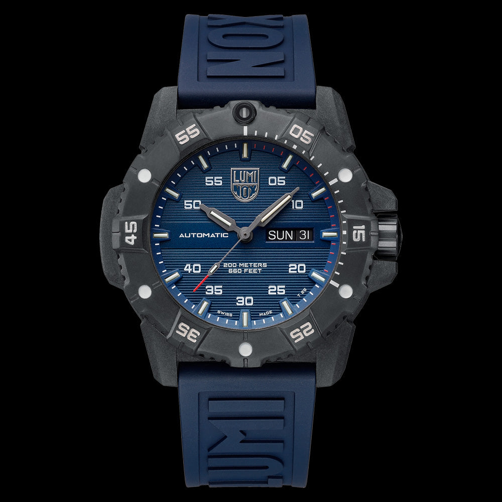 LUMINOX MASTER CARBON SEAL AUTOMATIC MILITARY DIVE WATCH 3863