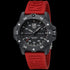 LUMINOX MASTER CARBON SEAL AUTOMATIC MILITARY DIVE WATCH 3875 - TILT VIEW