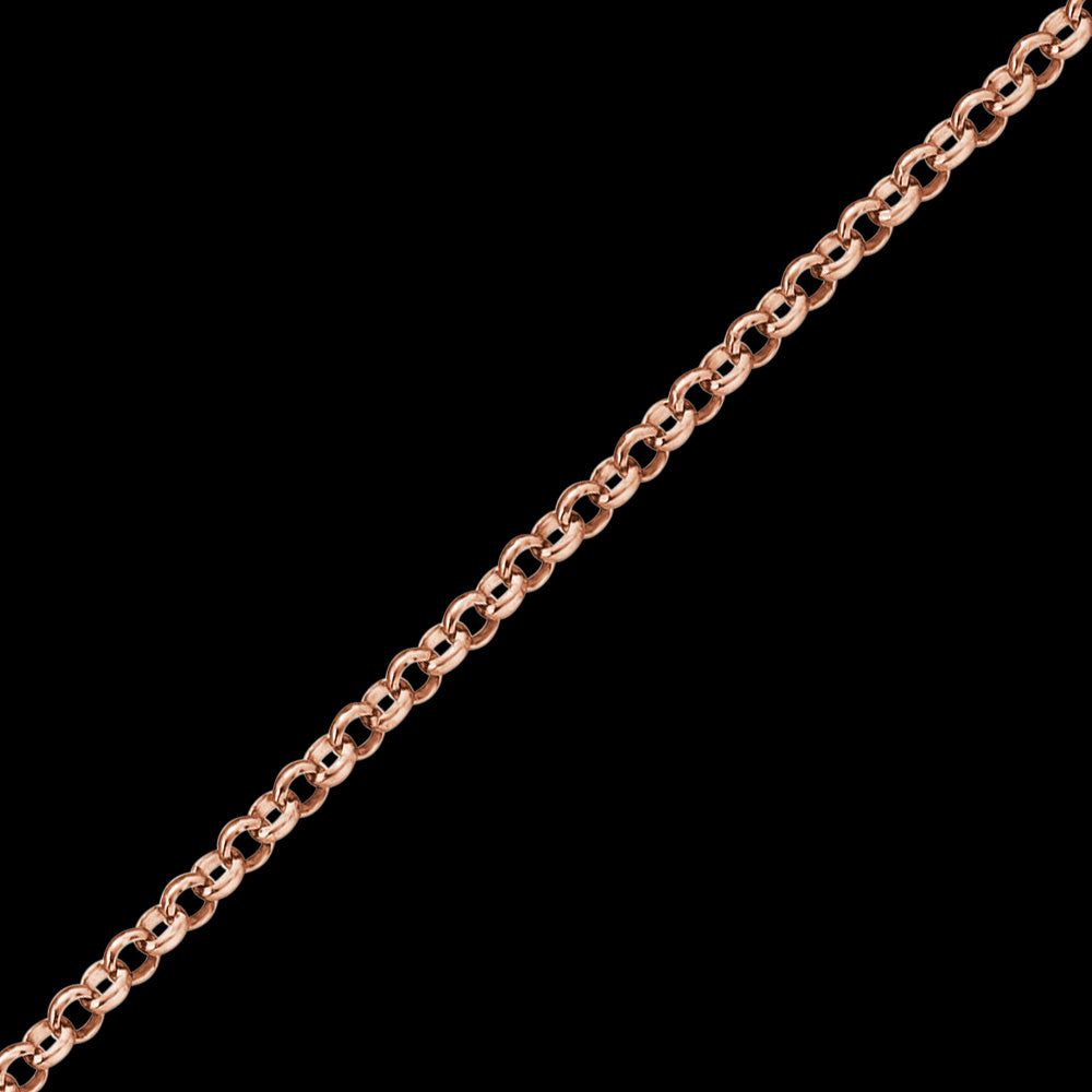 ENGELSRUFER ROSE GOLD 2.1MM PEA CHAIN NECKLACE - CHAIN CLOSE-UP