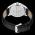 POLICE RAHO MEN'S SKULL DIAL BLACK LEATHER WATCH - BACK VIEW